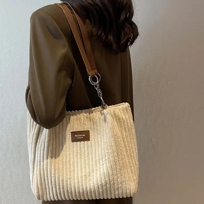 Julia - Stylish Corduroy Bag