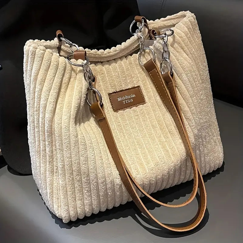 Julia - Stylish Corduroy Bag