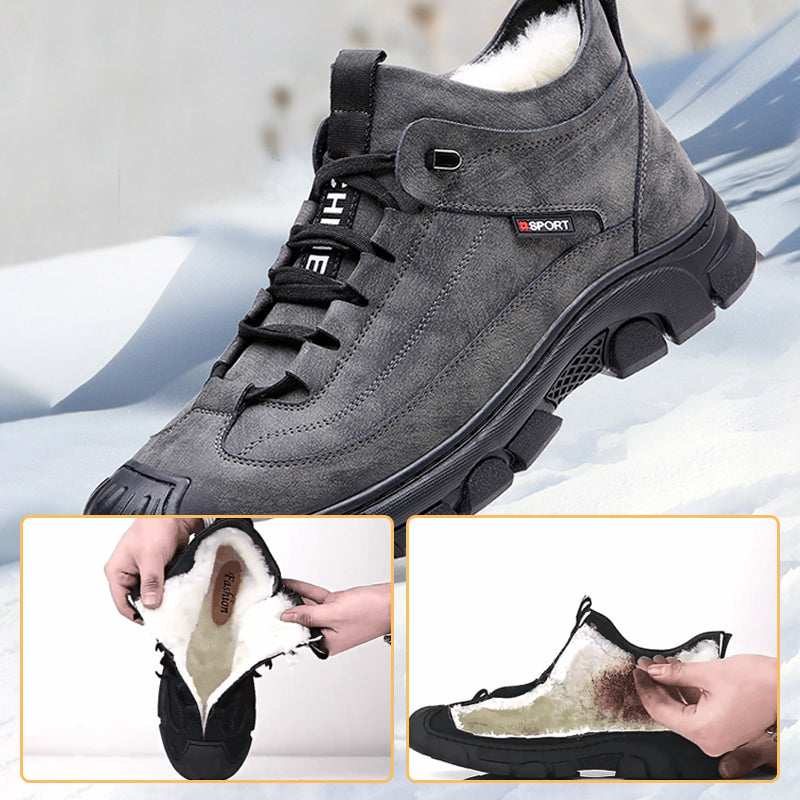 David - Winter sneakers with faux fur lining